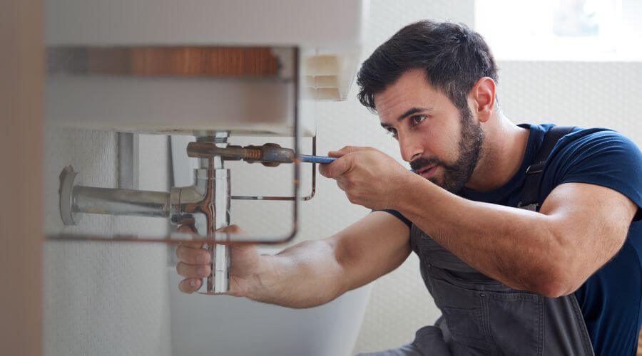 Water heater installation in Dublin, IN